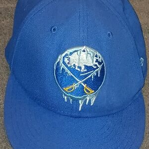 New Era Blue Ice Hockey Cap
